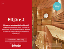 Tablet Screenshot of eltjanst.net